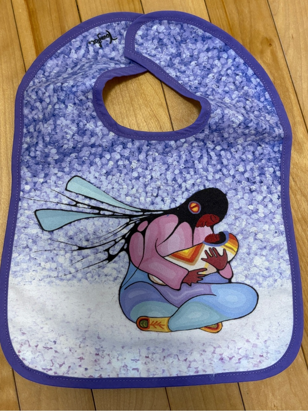 Indigenous Art Baby Bib